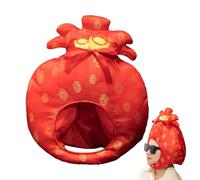 Xvilmaun Cappello da Festa - Copricapo Morbido in Peluche Portafortuna | Cappelli Leggeri per Servizi Fotografici di Capodanno - Per Maschere Carnevale Festa Fotografia Spettacoli Celebrazioni Martedì