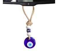 Xvilmaun Ciondolo per Auto con Occhi Blu del Diavolo | Ciondolo Turco Blue Evil Eye,Ciondolo Turco Blu, Decorazione benedizione