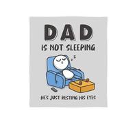 Xvilmaun Divertente coperta | Dad is Not Sleeping Couch Throw - Coperta divertente per uomini, mariti, nonni, compleanni, vacanze, Ringraziamento, casa, ufficio, soggiorno, camera da , studio