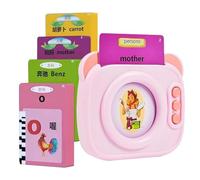 Xvilmaun Pocket Speech Talking Flash Cards, vivaio Flash Cards, giochi interattivi per bambini | giocattoli educativi e vocali, attività prescolari, giocattoli sensoriali per e ragazze