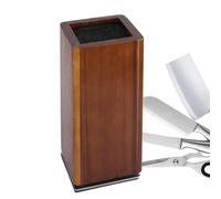Xvilmaun Porta Coltelli Magnetico,Rack Per Coltelli Magnetico In Legno 360° Girevole Doppia Faccia Da Banco | Per Appassionati Cucina Chef Casa Ristorante Bar Caffetteria | Casa Caffè Appartamento