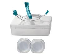 Xvilmaun Strumento applicatore per lenti a contatto, strumento per rimuovere i contatti, per rimuovere e utilizzare lenti a contatto, pinzetta a contatto Scoop per ragazze con unghie lunghe, Rimozione