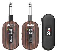 Xvive A58 Sistema Wireless per Chitarra 5.8G Set con Trasmettitore e Ricevitore per Chitarra con Pickup Attivo o Passivo (Palissandro)