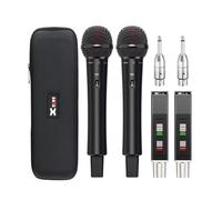 Xvive - M5D - Sistema doppio microfono wireless Handheld a capsule intercambiabili