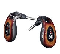 XVIVE U2 RADIOMIROFONO TRASMETTITORE-RICEVITORE SISTEMA RADIO WIRELESS DIGITALE 2.4GHZ DUAL USB RICARICABILE 5 ORE JACK REGOLABILE CHITARRA BASSO AMPLIFICATORE PEDALIERA SUNBURST