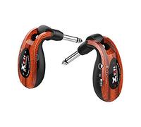 Xvive U2 - Sistema Wireless per Chitarra, Basso e altri strumenti, ricaricabile 2.4GHz, Trasmettitore/Ricevitore digitale, colore: Redwood