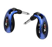 Xvive U2 - Sistema Wireless per Chitarra, Basso e altri strumenti, ricaricabile 2.4GHz, Trasmettitore/Ricevitore digitale, colore: Blu Metallizzato