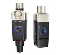 XVIVE U3 - Sistema Microfono Wireless Ricaricabile con Trasmettitore/Ricevitore, Trasmissione in Banda 2,4Ghz - 5 Ore di Autonomia, Compatibile con Mixer Audio, Microfono Dinamico e Casse Acustiche