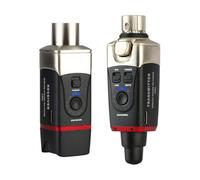 Xvive Sistema wireless per microfono U35 5,8 GHz Trasmettitore e ricevitore XLR microfono dinamico