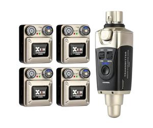 XVIVE U45R4-5.8 GHZ SISTEMA DI MONITOR WIRELESS IN EAR CON QUATTRO RICEVITORI