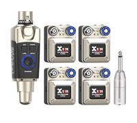 Xvive U45R4 - Sistema Wireless In-Ear Monitor con un Trasmettitore e Quattro Ricevitori (5.8GHz)