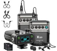 Xvive - U5T2 LAVALIER - Sistema wireless digitale con doppio trasmettitore per camera DSLR o Broadcast