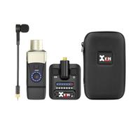 Xvive U8 - Sistema wireless per chitarra acustica con trasmettitore e ricevitore da 2,4 GHz
