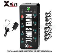 XVive V19 Micro Power Alimentatore per effetti power supply 8 uscite