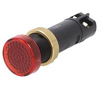 XVLA324 Spia di controllo: LED piatto rosso 12VDC Ø12mm IP40 plastica SCHNEID...