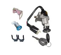 XVMKFCF Interruttore accensione della Compatibile con 1 Pz Accensione Moto 50 125 150cc per Scooter Ciclomotore Taotao Parti per GY6 50cc Moto Interruttore di Accensione Blocco Chiave Set Gas