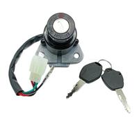 XVMKFCF Interruttore accensione della Compatibile con per XT250 per 3Y3 per 4Y1 1980-1990 per XT500 per 1U6 1976-1989 per XT550 per 5Y3 1982-1983 Chiave di Blocco Dell'interruttore di Accensione