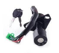 XVMKFCF Interruttore accensione della Compatibile con Suzuki per GS125 Accessori Moto Blocco Interruttore Accensione A 6 Fili con 2 Chiavi Set Ricambi Accessori