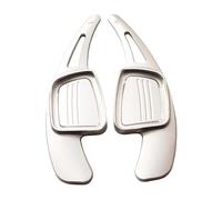 XVMKFCF Paletta del Cambio al Volante Compatibile con A4L per A5 Q2 per Q7 S3 S4 per TT TTS 2016 2017 Cambio al Volante Paddle Shifter Shifter Paddle Shift Parti di Estensione(Silver)