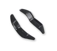 XVMKFCF Paletta del Cambio al Volante Compatibile con Mini per Cooper Hatchback R56 2007 2008 2009 2010 2011 2012 2013 Auto Volante Paddle Shifter Shift Paddl Estensione(Carbon Black)