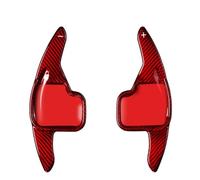 XVMKFCF Paletta del Cambio al Volante Compatibile con per F30 F31 F32 F10 F20 F22 F15 F16 X1 X3 X4 X5 X6 Volante per Auto Paddle Shifter Extension Shifter Paddles D6003(Type A Red)