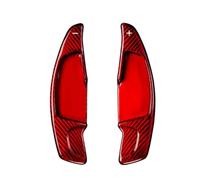 XVMKFCF Paletta del Cambio al Volante Compatibile con per F30 F31 F32 F10 F20 F22 F15 F16 X1 X3 X4 X5 X6 Volante per Auto Paddle Shifter Extension Shifter Paddles D6003(Type B Red)