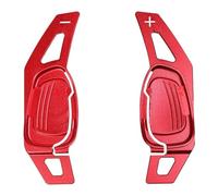 XVMKFCF Paletta del Cambio al Volante Compatibile con S5 2016 2017; per S6 2015; per RS3 per Sport 2015 2016; Paddle del Cambio al Volante Dell'auto, Prolunga per Paddle, 2 Pezzi(Red)