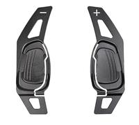 XVMKFCF Paletta del Cambio al Volante Compatibile con S5 2016 2017; per S6 2015; per RS3 per Sport 2015 2016; Paddle del Cambio al Volante Dell'auto, Prolunga per Paddle, 2 Pezzi(Black)