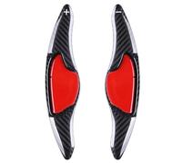 XVMKFCF Paletta del Cambio al Volante Compatibile con Vezel per per Civic 2017 2018 per Jazz GK5 Volante al Volante Maiusc Estensione Volante DH0007(Black Carbon)