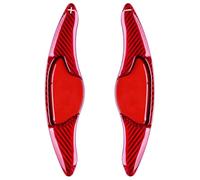 XVMKFCF Paletta del Cambio al Volante Compatibile con Vezel per per Civic 2017 2018 per Jazz GK5 Volante al Volante Maiusc Estensione Volante DH0007(Red Carbon)