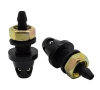 XVMKFCF Ugello Acqua Tergicristalli Compatibile con Camion SUV Auto Universale Ugello Tergicristallo Anteriore Ugelli Rondella Cofano Spruzzatore Spruzzatore