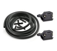 XVMKFCF Ugello Acqua Tergicristalli Compatibile con RAM per ProMaster Car 4 Vie Lavacristallo Tergicristallo Getti d'Acqua Ugelli Kit Spray Spray(Nozzle And 2m Hose)