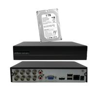 Xvr DAHUA 8 Canali BNC+4ch iP 5MPX ibrido Motion detect Onvif HDCVI AHD HDD 1TB