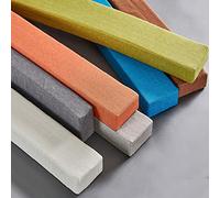 XWanitd Cuscino per divano ad alta densità, supporto per cuscini da letto, con cuciture chiuse, per testiera del letto, bracciolo rimovibile (10 x 15 x 150 cm, grigio)