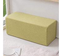 XWanitd Cuscino rettangolare spesso per divano, per testiera e comodino, lavabile (15 x 15 x 50 cm, verde)