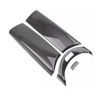 XWDDPDNHHD Adesivi Per Interni Auto Per Mercedes Per Benz E GLC W205, 4 Pezzi, Rivestimento Per Pulsanti E Pannello Del Bracciolo Centrale Adesivo Per Interni Auto(Colore 2)