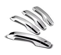 XWDPDNHHD Coprimaniglia Esterna Per Auto, Parti Di Ricambio Per GMC Per Hummer EV 2024, Cornice Per Maniglia Esterna Copertura Maniglia Portiera(Argento,NESSUN foro intelligente)