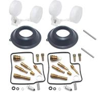 XWDPDNHHD Kit di Riparazione E Ricostruzione Carburatore Moto per H&Onda XL650V Transalp 2000-2006 XL 650 XL650 V 2 Set di Parti Ago Galleggiante Riparazione carburatore(Insieme 1)