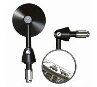 XWDPDNHHD Specchietti Retrovisori Per Moto Per H&onda Per CB650R, Piccoli Specchietti Rotondi Da 7/8" Ripiegabili Per Estremità Manubrio Retrovisore Laterale