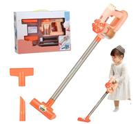 Xweptuy 1 Set di Bambini aspirapolvere, 24x5 aspirapolvere Elettrico Staccabile Realistico con aspirazione funzionante, Bambino di c