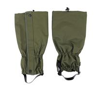 Xweptuy Ghette per Le Gambe Ghette da Caccia Impermeabili Protezione coprigambe con Cinturino in Gomma per Campeggio Verde