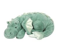 Xweptuy Peluche Drago, Simpatico Dinosauro Verde Peluche con Piccola Ala 35 Adorabili Pterosauro Cuscino per Bambole Morbido Drago per Bambini Adulti Amici Natale