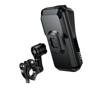 XWHYLL Supporto di navigazione per moto Supporto Universale Anticaduta Telefono Da Moto Regolabile Impermeabile Adatto Manubrio Per Bici GPS per telefono(Fast release version)