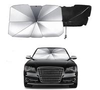 XWIXZ Parasole per Parabrezza Anteriore Auto, per Alfa Romeo Stelvio 2017-2022(with Speaker on The Left) Parasole Parabrezza Anteriore Portabile Protettore Contro Raggi UV Accessori Auto