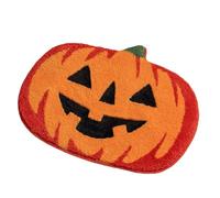 XWMTDKX Halloween Tappetino da Terra Horror Zucca Tema Zerbino Con Antiscivolo Gomma Posteriore Trappola Sporco,Ingresso a Tema Terrore Stuoia, Ingresso, Terrazza, Garage 40 * 60CM