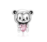 XWN Ciondolo Argento Sterling 925 con Cubic Zirconia Pendenti per Pandora Braccialetti, Compatibile con Braccialetti e Collane europei, perfetto Regali per Moglie e Ragazze