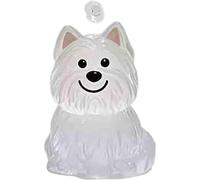 XWNGDAFEVF 3Pcs Transparent Storage Cute Puppy Pendant Fur Keepsake Keychain for Collecting Dog Hair,Pet Lover Collector Gift -Together Forever(3pcs, D)