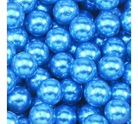 XWNXQ 100-1000 Pezzi 6-14 mm Perline di plastica Rotonde Lucide Non porose,Perline sciolte di Perle finte Colorate per Artigianato Fai da Te,riempitivo per vasi, Decorazione da Tavolo per Matrimoni