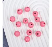 XWNXQ 100 Pezzi 12-20 mm Perline Rotonde in Legno Colorate, Perline distanziatrici in Legno Tinte, per Braccialetti di Perline Fai da Te, collane, Portachiavi, Accessori Artigianali