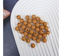 XWNXQ 100 Pezzi 12-20 mm Perline Rotonde in Legno Colorate, Perline distanziatrici in Legno Tinte, per Braccialetti di Perline Fai da Te, collane, Portachiavi, Accessori Artigianali